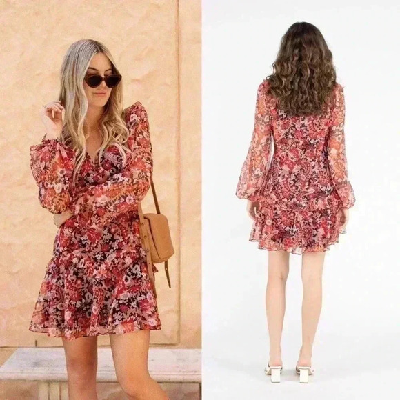 Stevie May Dresses & Skirts - STEVIE MAY One Last Time Mini Dress in Liberated Fleur Size Large NWOT $278